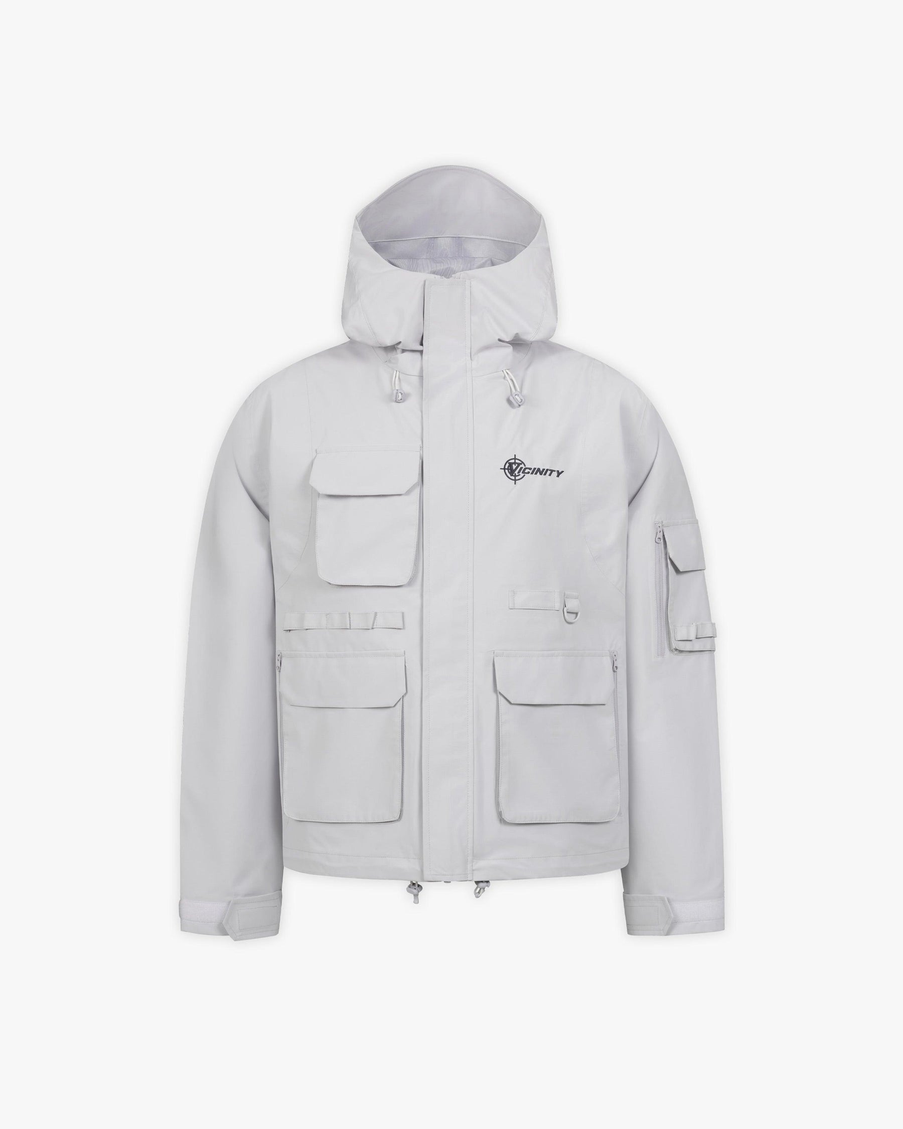 WINDBREAKER LIGHT GREY