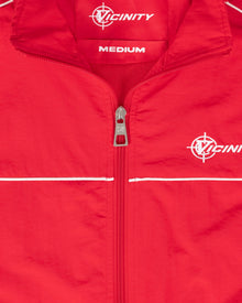 TRACK JACKET RED