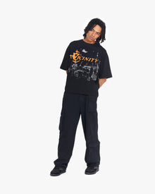 HAUNTED HOUSE TEE BLACK