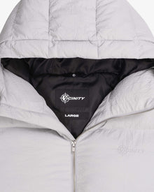 PUFFER JACKET LIGHT GREY
