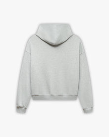 GRAFFITI ZIP-HOODIE GREY MELANGE