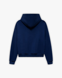 GRAFFITI ZIP-HOODIE BLUE