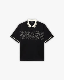 GRAFFITI POLO BLACK