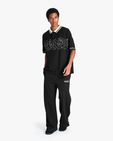 GRAFFITI POLO BLACK