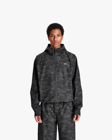 WINDBREAKER DOTTED CAMO BLACK