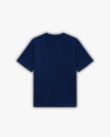 GRAFFITI TEE BLUE