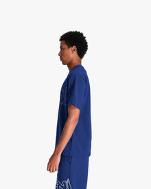 GRAFFITI TEE BLUE