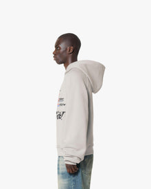 RACING LOGOS HOODIE GREY