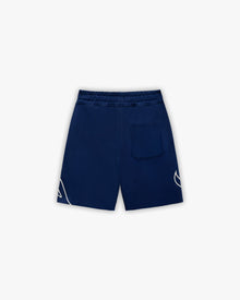 GRAFFITI SHORTS BLUE