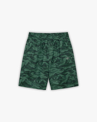 TRACK SHORTS DOTTED CAMO GREEN