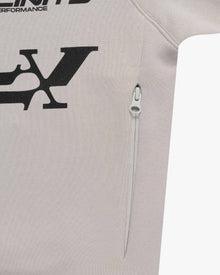 RACING LOGOS HOODIE GREY