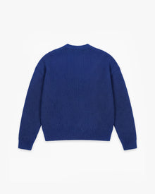 V-LOGO KNITWEAR ROYAL BLUE