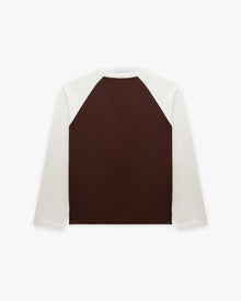 HALL OF FAME LONGSLEEVE BROWN/CREAM
