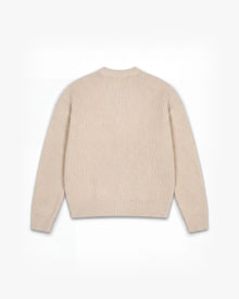 V-LOGO KNITWEAR BEIGE