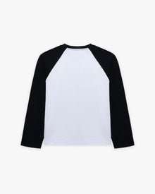 BLONDE AMBITIONS LONGSLEEVE WHITE/BLACK