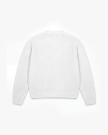 V-LOGO KNITWEAR WHITE