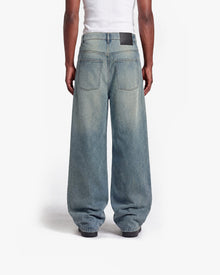 THE BAGGY DENIM PETROL WASHED