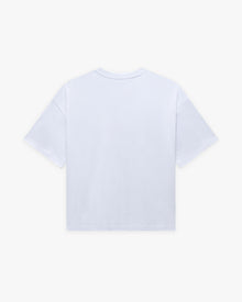CHAMP EMBLEM TEE PINK/WHITE
