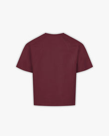 T-SHIRT WINE RED