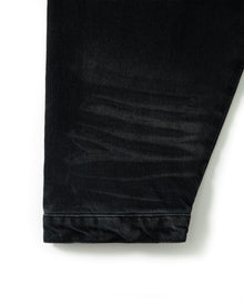 WILD SOUTH DENIM HOODIE COAL