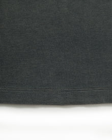 ACID WASHED WAFFLE LONGSLEEVE DARK GREY