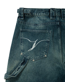 WILD SOUTH DENIM JORTS LAKE