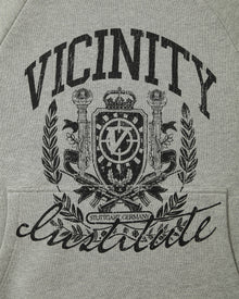 INSTITUTE HOODIE GREY MELANGE