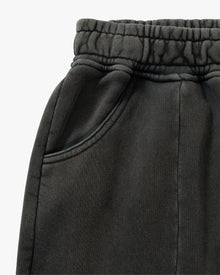 ACID WASHED JOGGER DARK GREY
