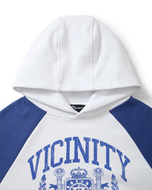INSTITUTE HOODIE WHITE/BLUE