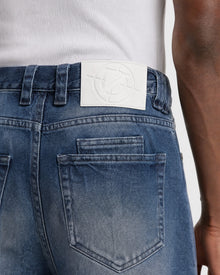 BLUE WASHED DENIM