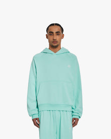 INSIDE OUT HOODIE TURQUOISE