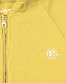 INSIDE OUT ZIP HOODIE SUNFLOWER