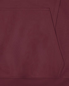 INSIDE OUT HOODIE WINE RED