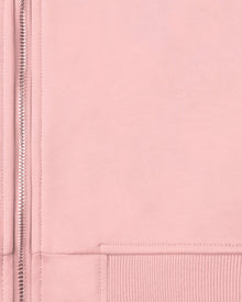 INSIDE OUT ZIP HOODIE PINK