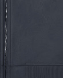 INSIDE OUT ZIP HOODIE NAVY