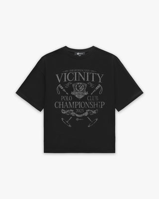 POLO CLUB TEE BLACK
