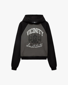 INSTITUTE HOODIE GREY/BLACK
