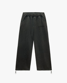 ACID WASHED JOGGER DARK GREY
