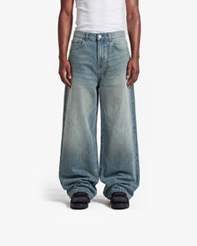THE BAGGY DENIM PETROL WASHED