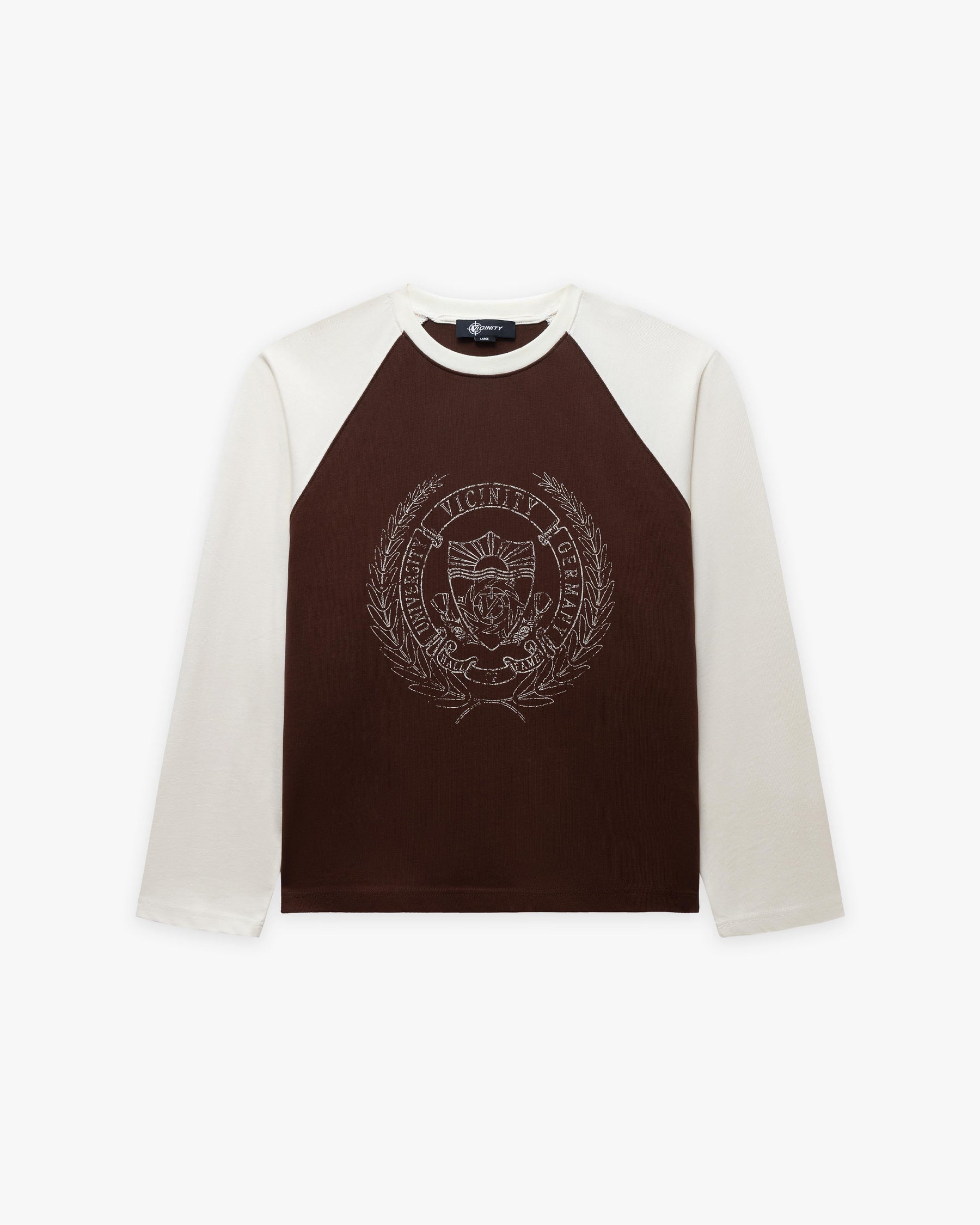 HALL OF FAME LONGSLEEVE BROWN/CREAM