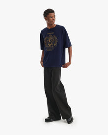 PASSPORT TEE WASHED BLUE