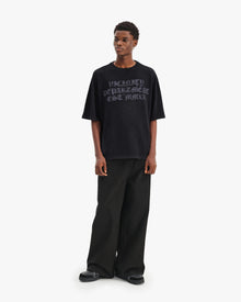 GOTH DEPT TEE VINTAGE BLACK