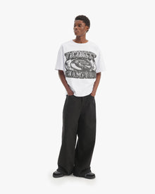 CHAMP EMBLEM TEE BLACK/WHITE