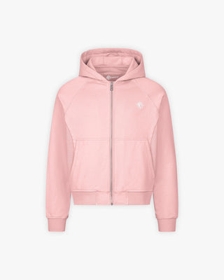INSIDE OUT ZIP HOODIE PINK (OLD SIZING)