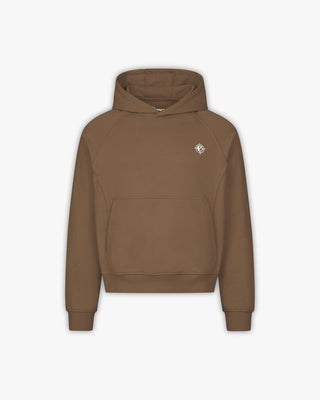INSIDE OUT HOODIE CHOCOLATE BROWN