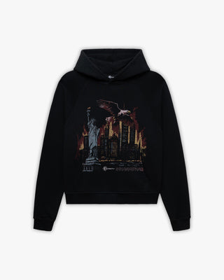 LIBERTY BURNS HOODIE VINTAGE WASH