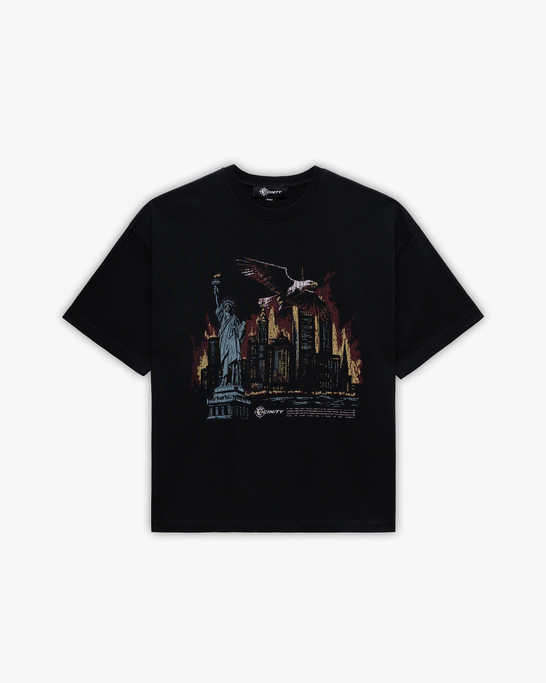 LIBERTY BURNS TEE VINTAGE WASH