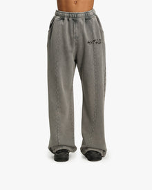 ACID WASHED JOGGER LIGHT GREY