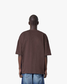 VICINITY CLUB TEE BROWN