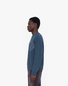 V-LOGO KNITWEAR MIDNIGHT BLUE
